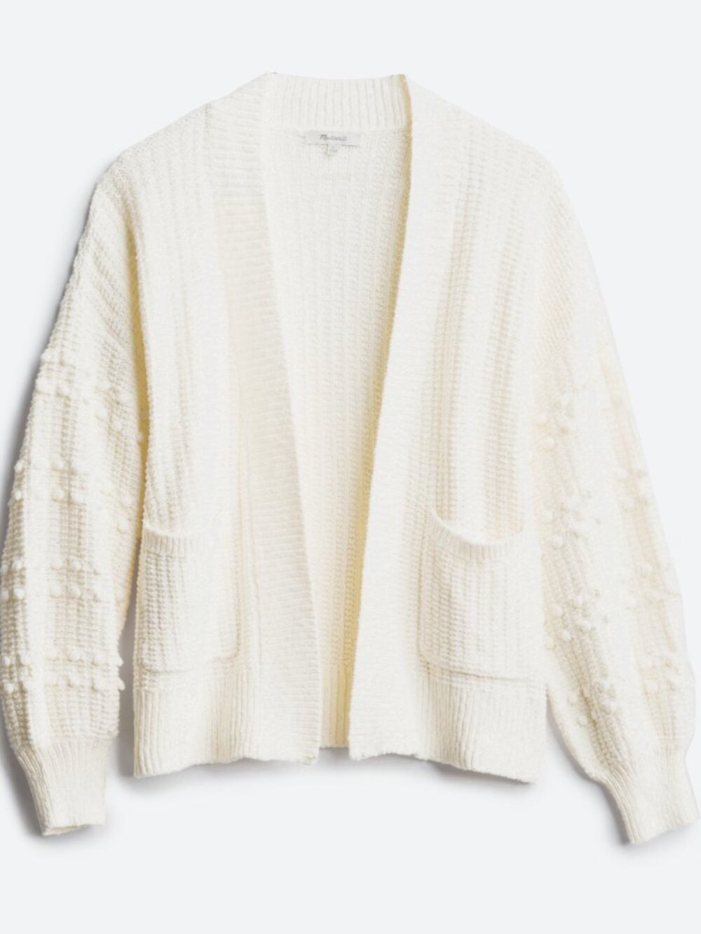 Madwell - Oversized Shaylene Bobble Detail Balloon Sleeve Cardigan - XL - Picture 2 of 12